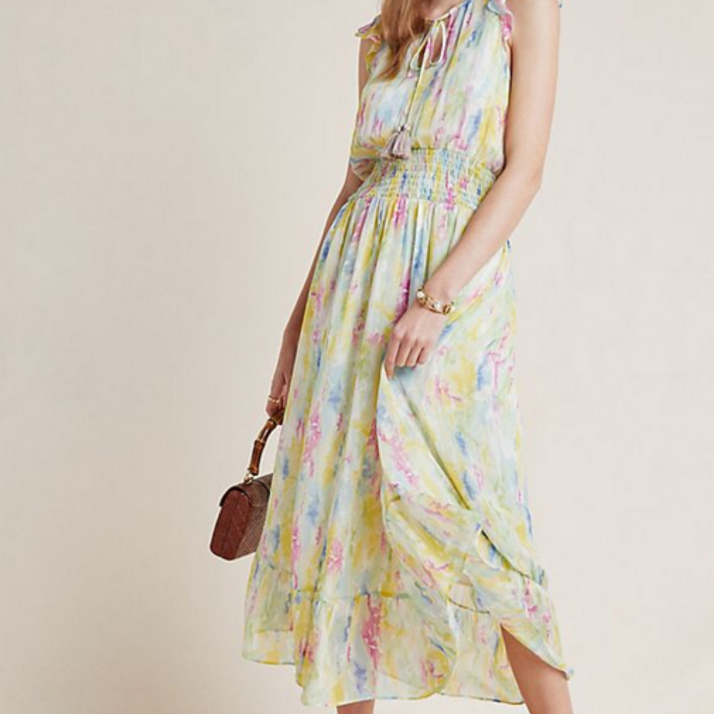 🌟HP🌟 Watercolor Dress - Picture 3 of 7